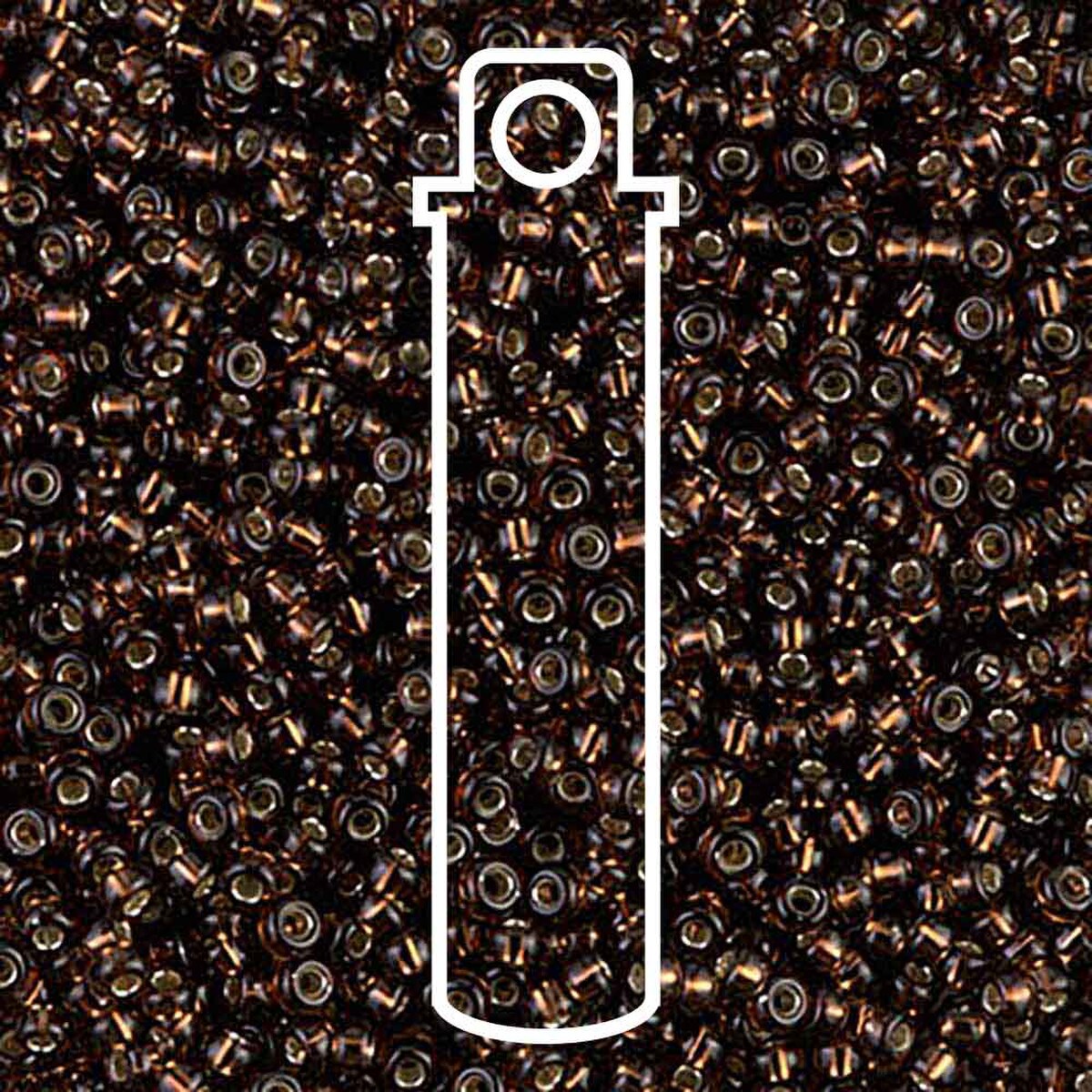 Miyuki Seed Bead 11/0 Root Beer S/L 24 Gm/Tb