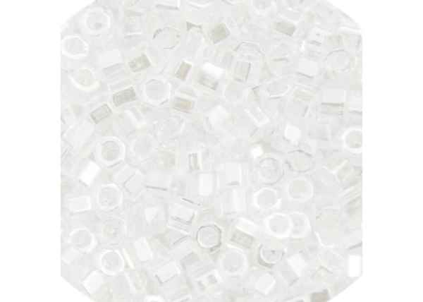 Delica 15/0 Cut Crystal Luster
