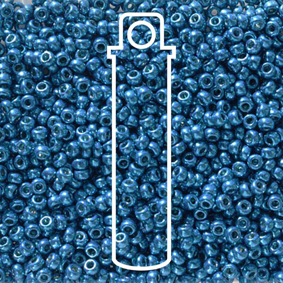 Miyuki Seed Bead 11/0 Duracoat Galvanized Dark Capri Blue