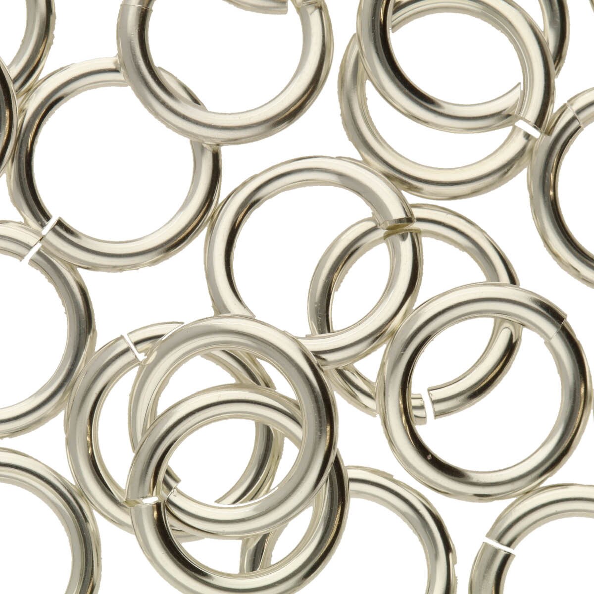 Jump Locks S/S 10mm 14ga 13.9gm Approx. 10/Bag