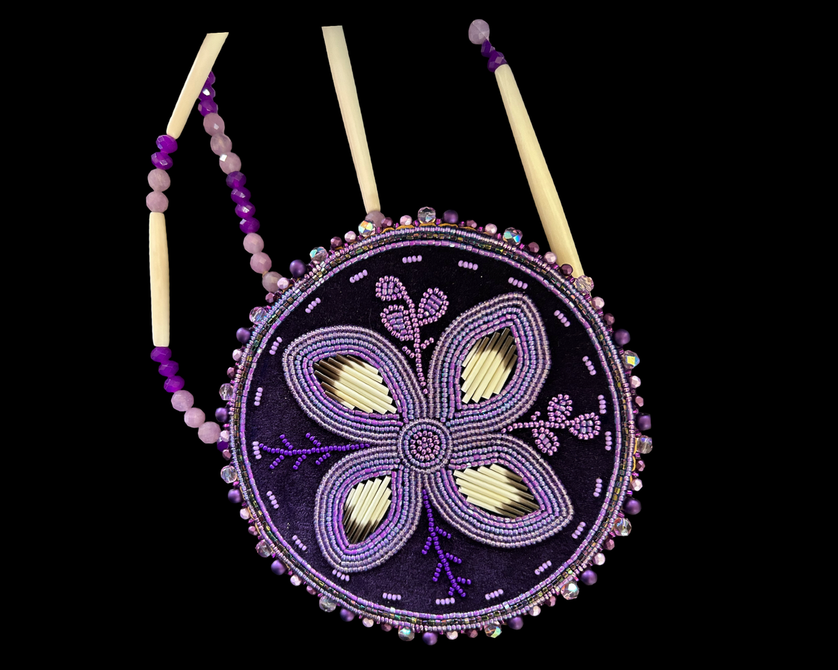 Woodland Style Beaded Medallion-Val Phernetton