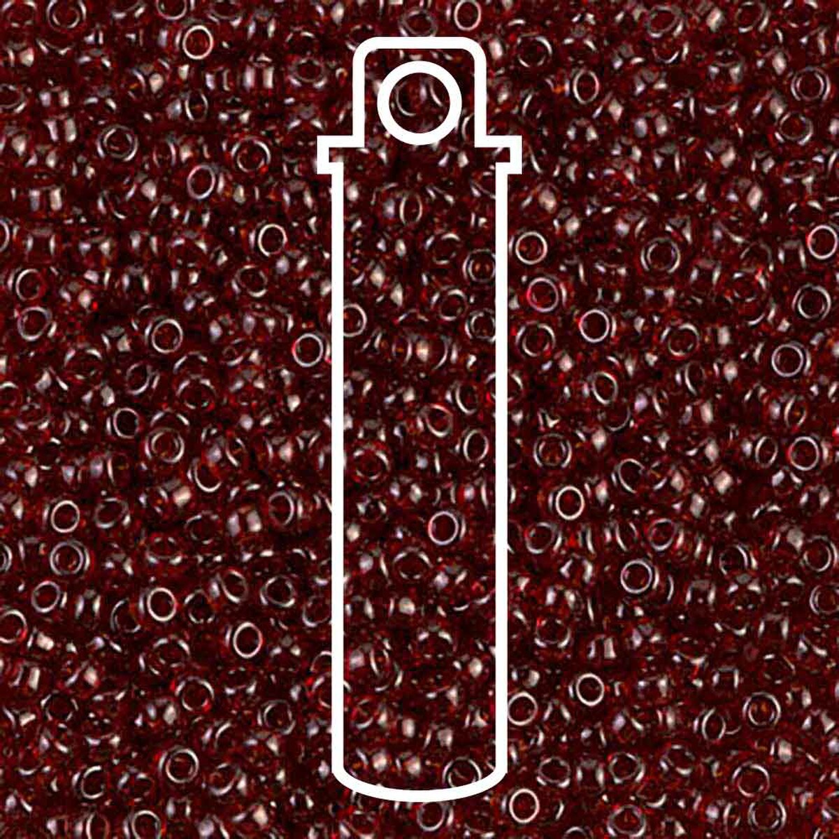 Miyuki Seed Bead 11/0 Garnet Gold Luster
