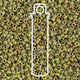 Miyuki Seed Beads 11/0 Picasso Chartreuse 23 Gram Tube