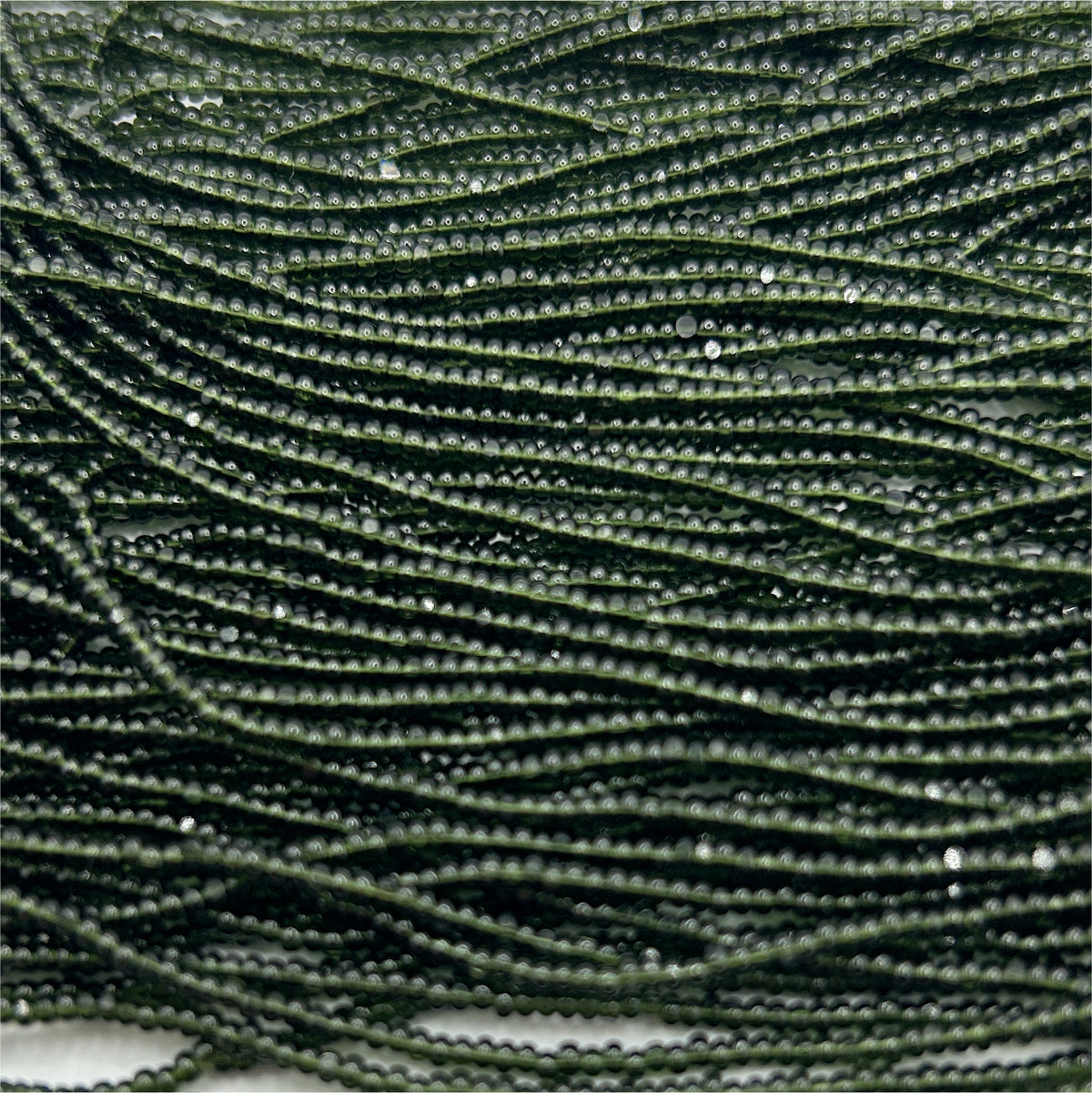 Czech 13/0 Tr Olive Seed Beads Charlotte Cut
