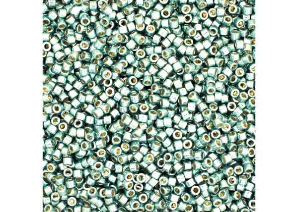 Miyuki Delica 11/0 5.2g Vial Duracoat Galvanized Dark Sea Foam