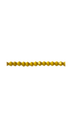 Bicone 4mm Opaque Yellow