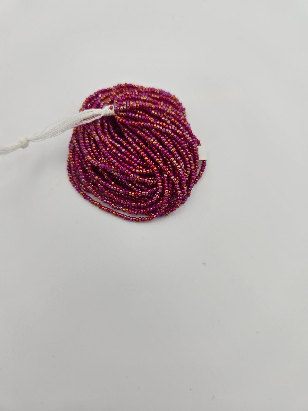 Czech 13/0 Op Dark Red Iris Charlotte Cut