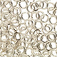 Jump Rings 4mm 20 ga Silver Plated 144 pcs