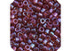 Miyuki Delica 11/0 5.2g vial Raspberry AB Gold Luster