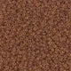Miyuki Round 15/0 Matte Trans Cinnamon 8.2gm/Tb