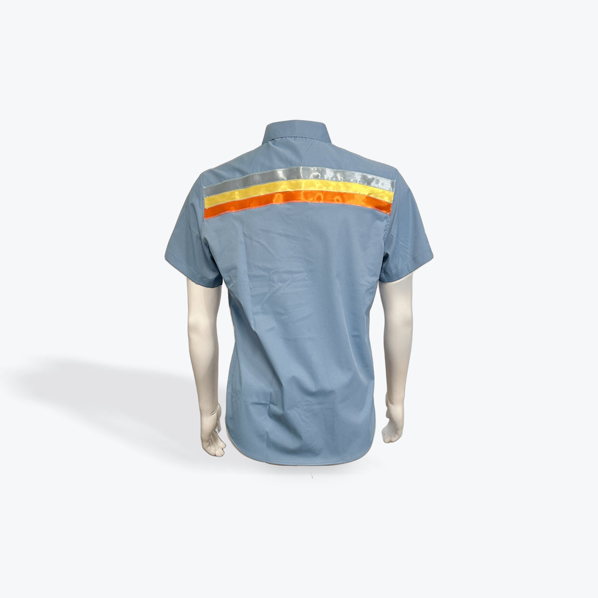 Adult Ribbon Shirt Blue-Size Small