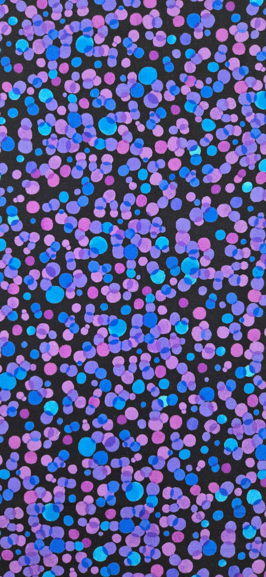 CF Dot Black Fabric