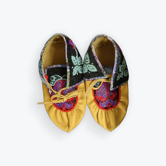 Catherine Begay Beaded Moccasins