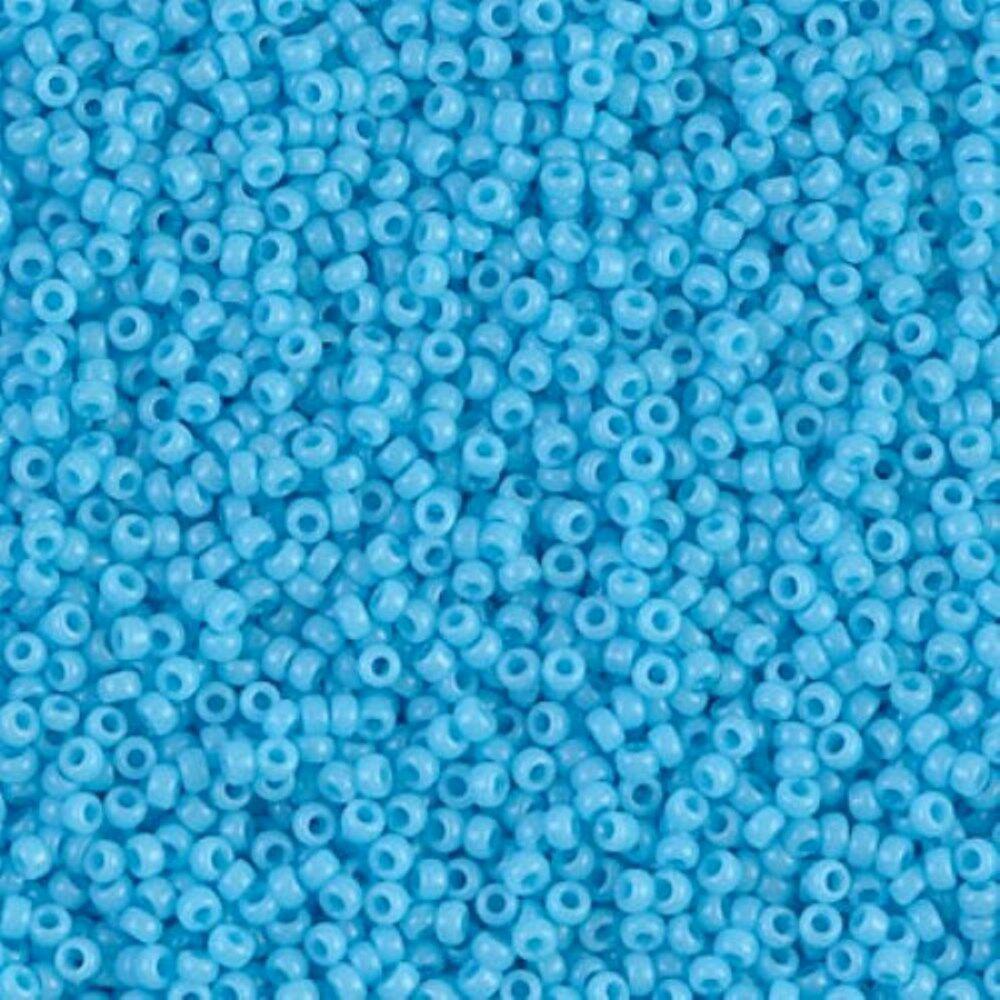 Miyuki Round 15/0 Opaque TQ Blue