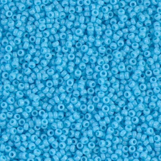 Miyuki Round 15/0 Opaque TQ Blue