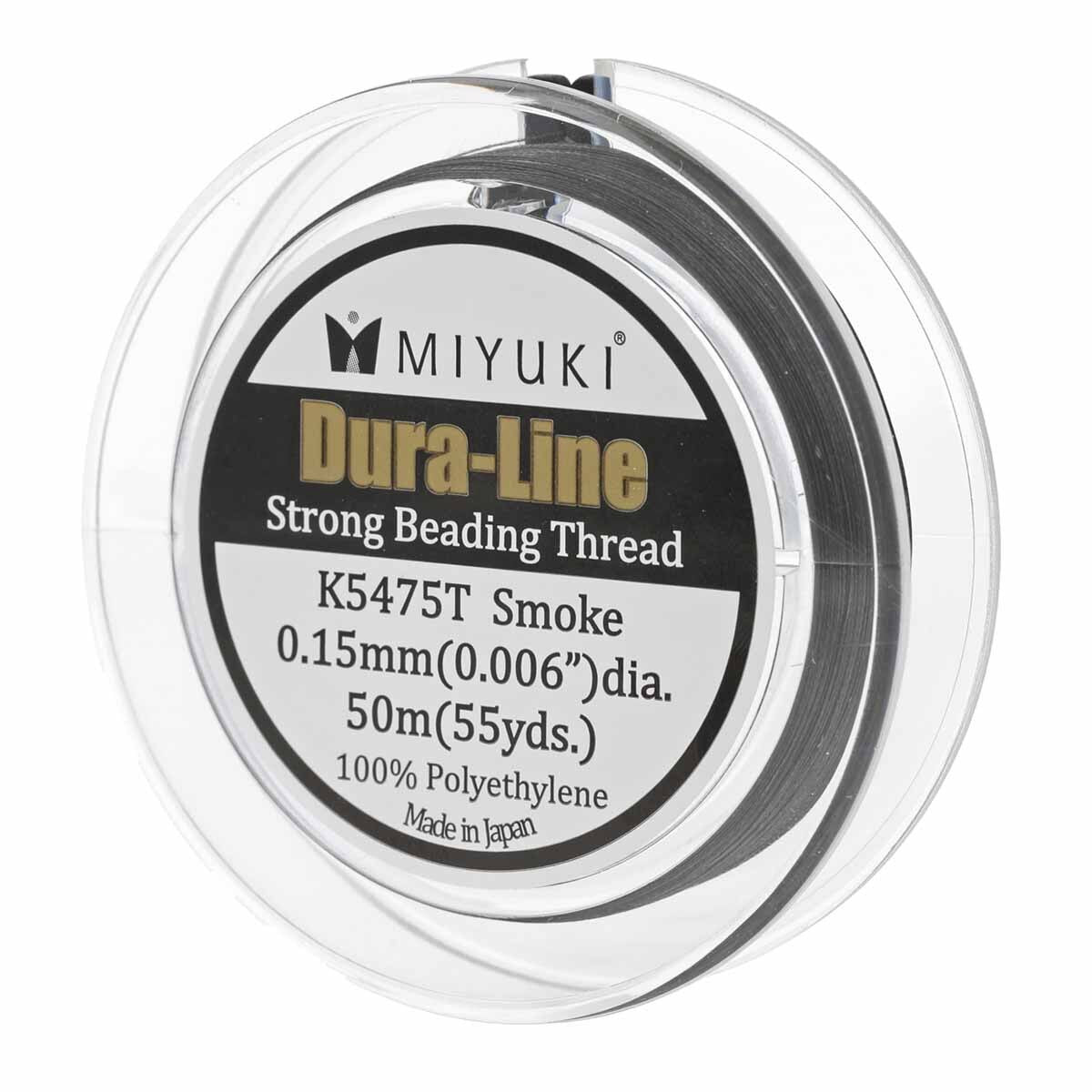 Miyuki Dura-Line 0.15mm Smoke Grey 50 Mtr Spool