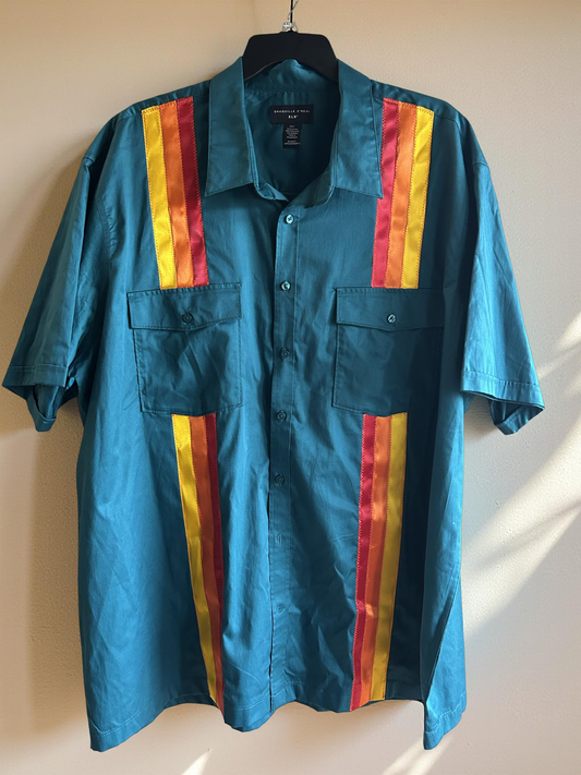 Ribbon Shirt Size Mens 4XLT (Jeri Emery)
