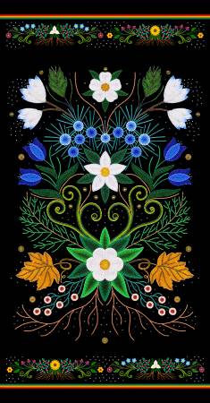 Spring Majesty panel by Jessica Gokey 24 inch