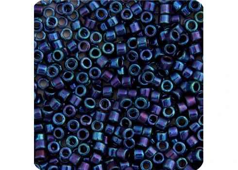 Miyuki Delica 11/0 5.2g Vial Royal Purple AB Metallic Gold