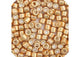 Miyuki Delica 11/0 5.2g Vial Yellow Gold Galvanized-Dyed