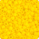 Miyuki Delica 11/0 5.2g Vial Yellow Canary Opaque Matte
