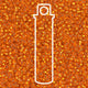 Miyuki Round 15/0 Matte Silver-Lined Orange  8.2 Gm/Tb