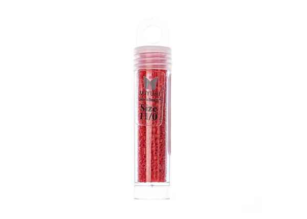 Miyuki Delica 11/0 5.2g Vial Red Vermillion