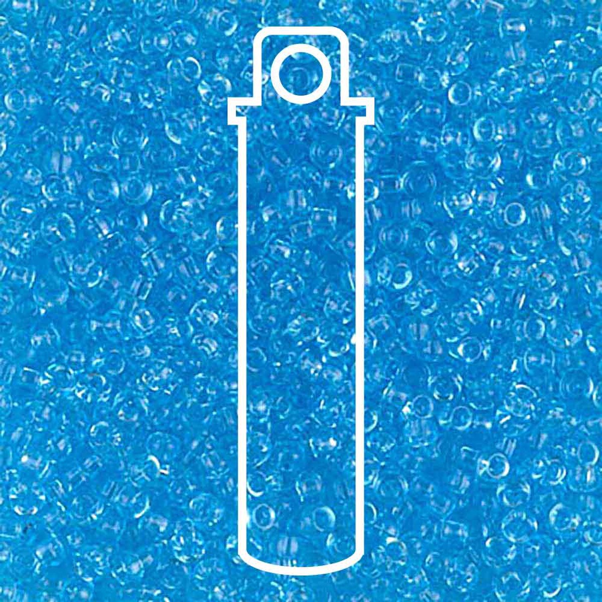 Miyuki Seed Bead 11/0 Matte Tr Light Blue