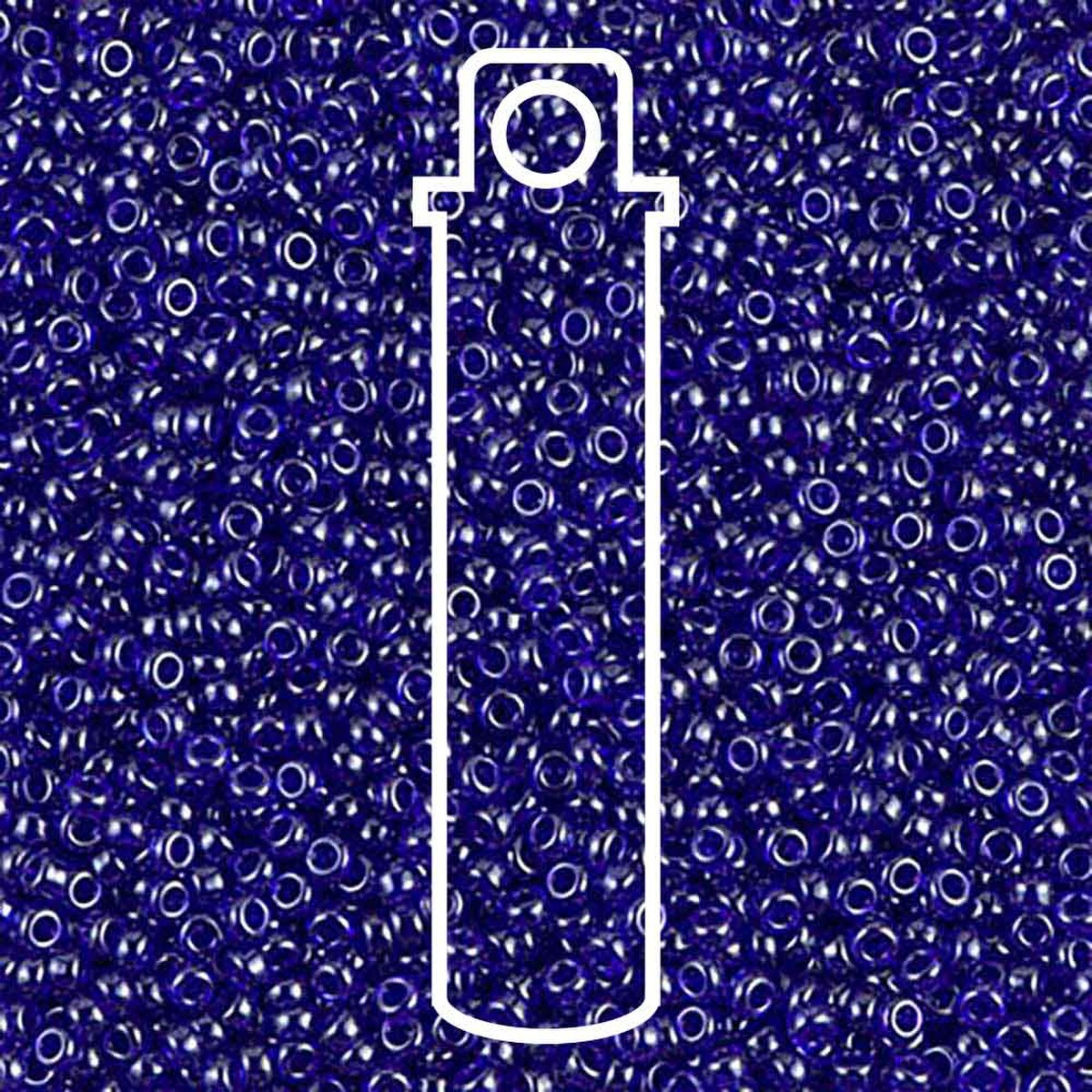 Miyuki Round 15/0 Luster Cobalt Blue  8.2 Gm/Tb