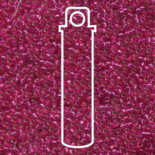Miyuki Round 15/0 S/L Raspberry Transparent 8.2 Gm/Tb