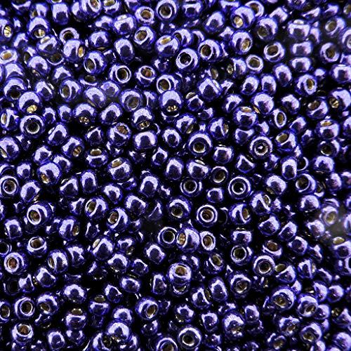Miyuki Seed Bead 11/0 Duracoat Galv Lilac Night 24gm/Tb