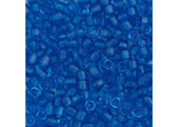 Miyuki Delica 11/0 5.2g Vial Capri Blue Transparent