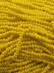 Czech 11/0 Op Dk Yellow Iris