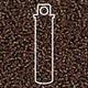 Miyuki Round 15/0 Silver-Lined Root Beer  8.2 Gm/Tb