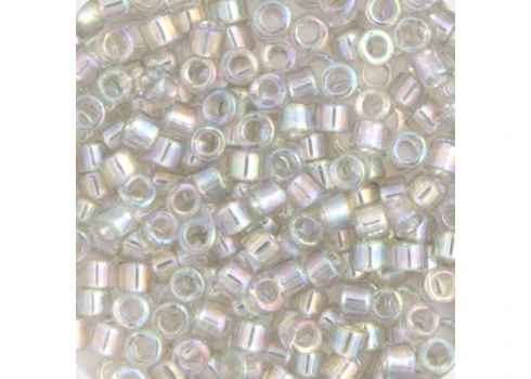 Miyuki Delica 11/0 5.2g Vial Grey Mist Transparent AB