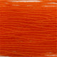 Czech Seed Bead 11/0 Tr Orange Strung