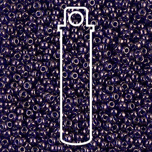 Miyuki Seed Bead 11/0 Sapphire Gold Luster 24gm/Tb