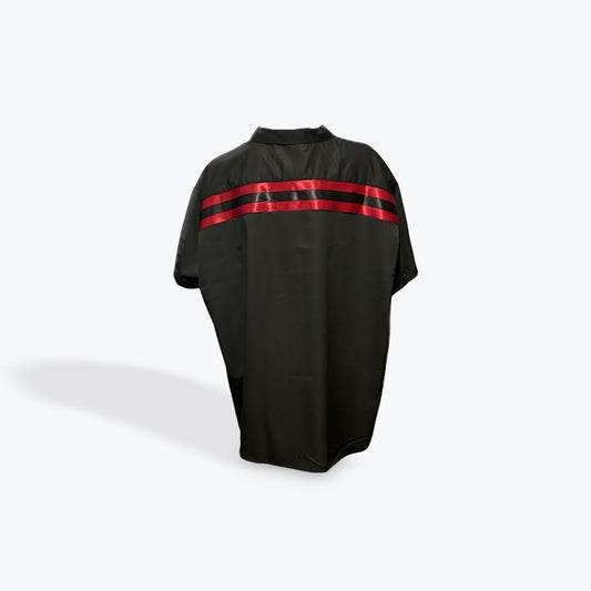 Adult Ribbon Shirt Black/Red Size 6XL