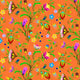 CF Turtle Island Floral-Orange