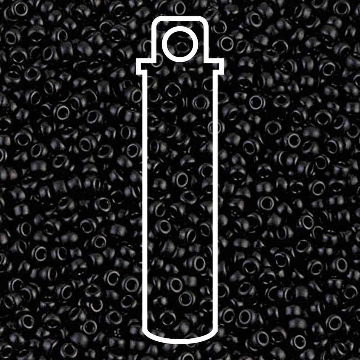 Miyuki Seed Bead 11/0 Matte Black