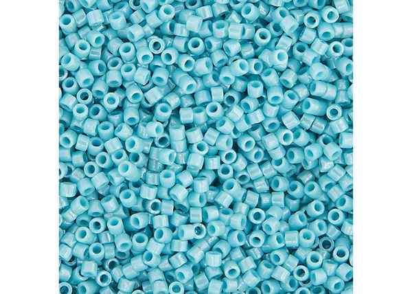 Miyuki Delica 11/0 5.2g Vial Light Aqua Glazed Luster