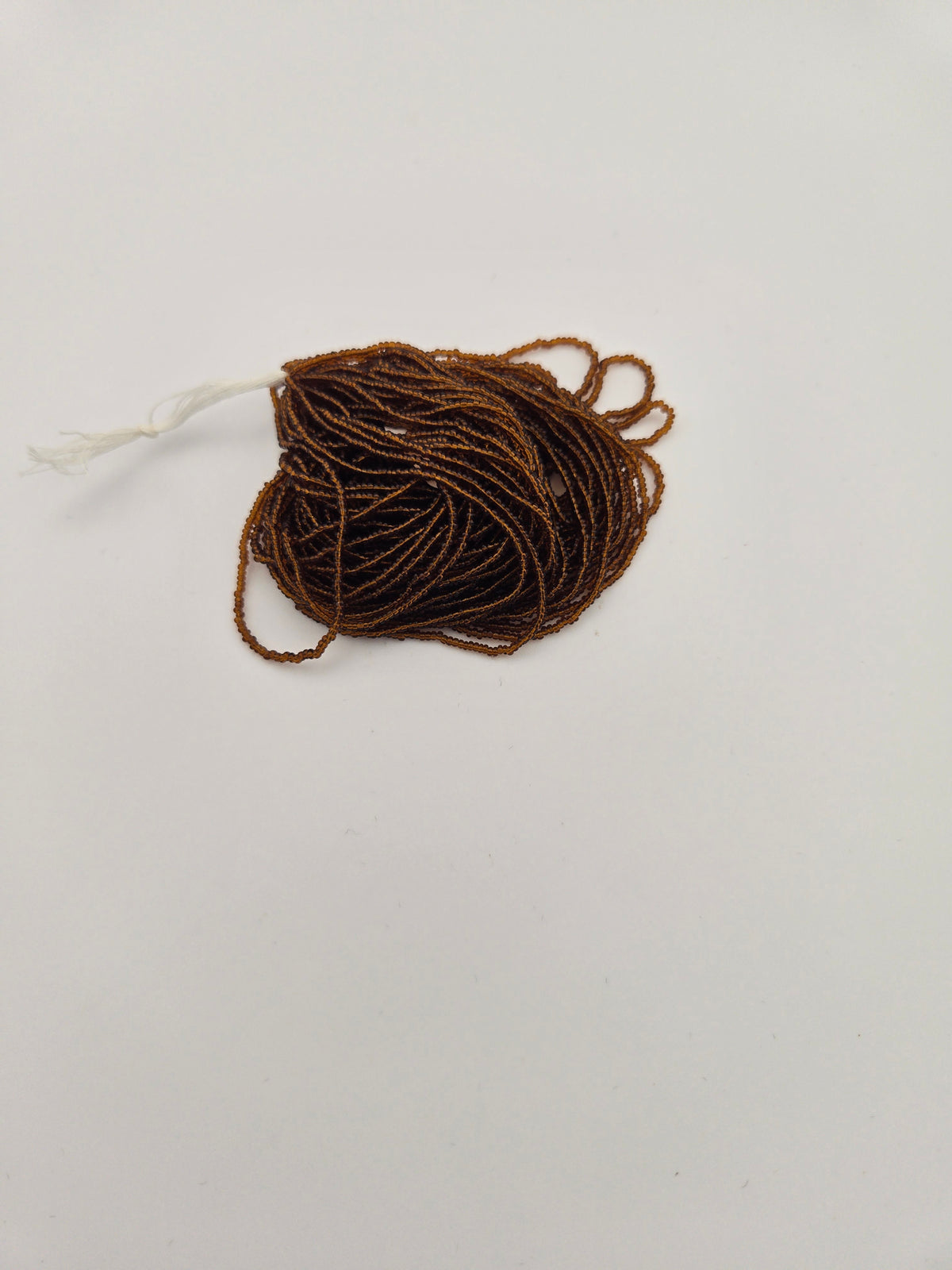 Czech 15/0 Op Light Brown Seed Beads