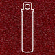 Miyuki Round 15/0 Transparent Ruby  8.2 Gm/Tb