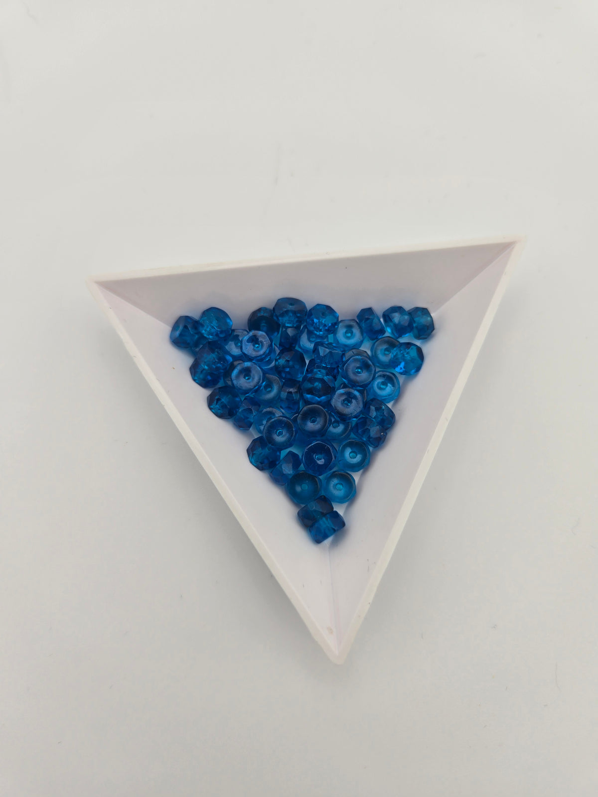 FP 6mm Capri Blue Square (50 Pcs)