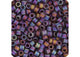 Miyuki Delica 11/0 5.2g Vial Dark Grey Brown Opaque AB Matte
