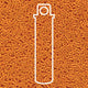 Miyuki Round 15/0 Duracoat Opaque Dyed Orange 8.2 Grams/Tube