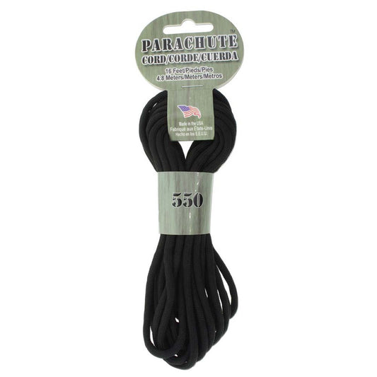 Para Cord 550 16ft 4.8 Black