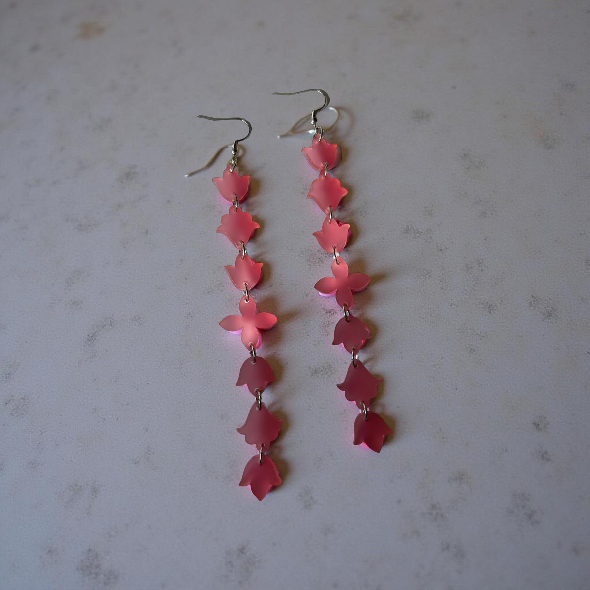 Layered Petal Drop Earring (Ojibwe Dreams)