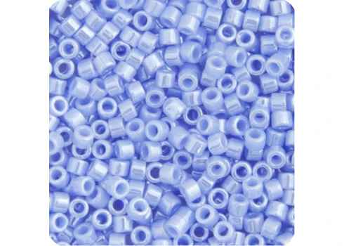 Miyuki Delica 11/0 5.2g Vial Blue Agate Opaque Luster