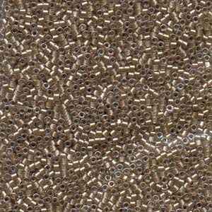 Miyuki Delica 11/0 7.2g BD Cystal Lined Sparkling Lt. Bronze